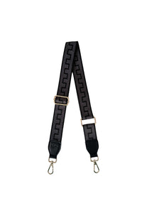 nim the label - mini shoulder strap - black mini key