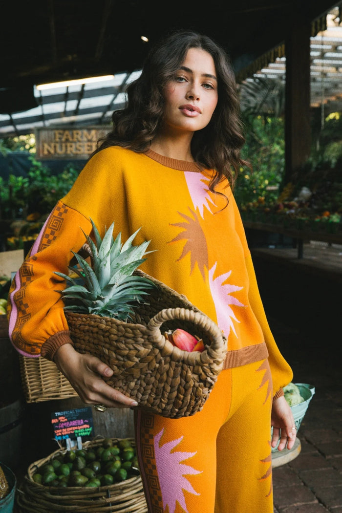 nine lives bazaar - dusk jumper - spice