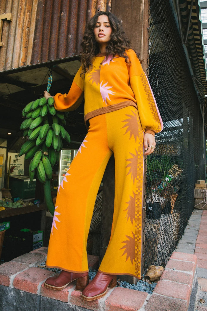 nine lives bazaar - dusk jumper - spice
