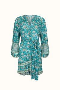 spell - elysian tunic dress - jade