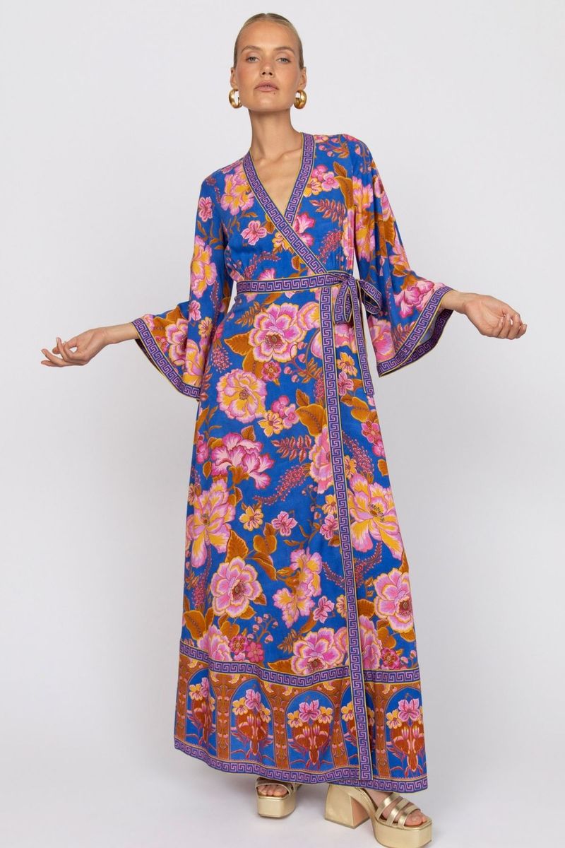 nine lives bazaar - talulah gown - peony