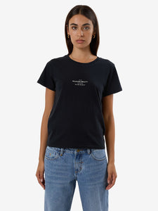 thrills - acclaim everyday tee - washed black