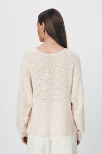 rowie the label - sonya knit jumper - creme