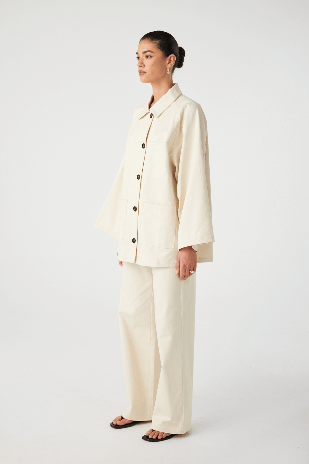 arcaa movement - alma jacket - bone