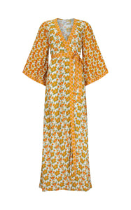 nine lives bazaar - talulah maxi dress - butterscotch