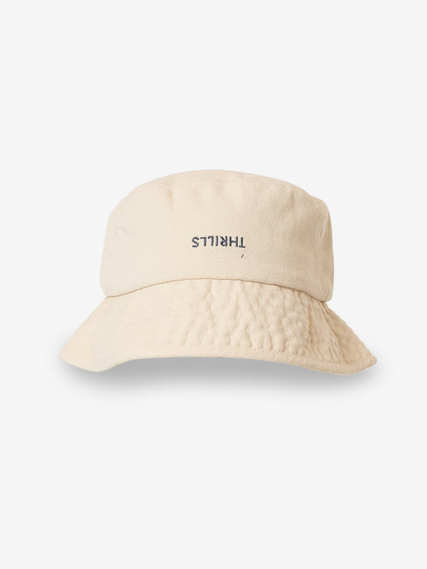 thrills - bucket hat - heritage white