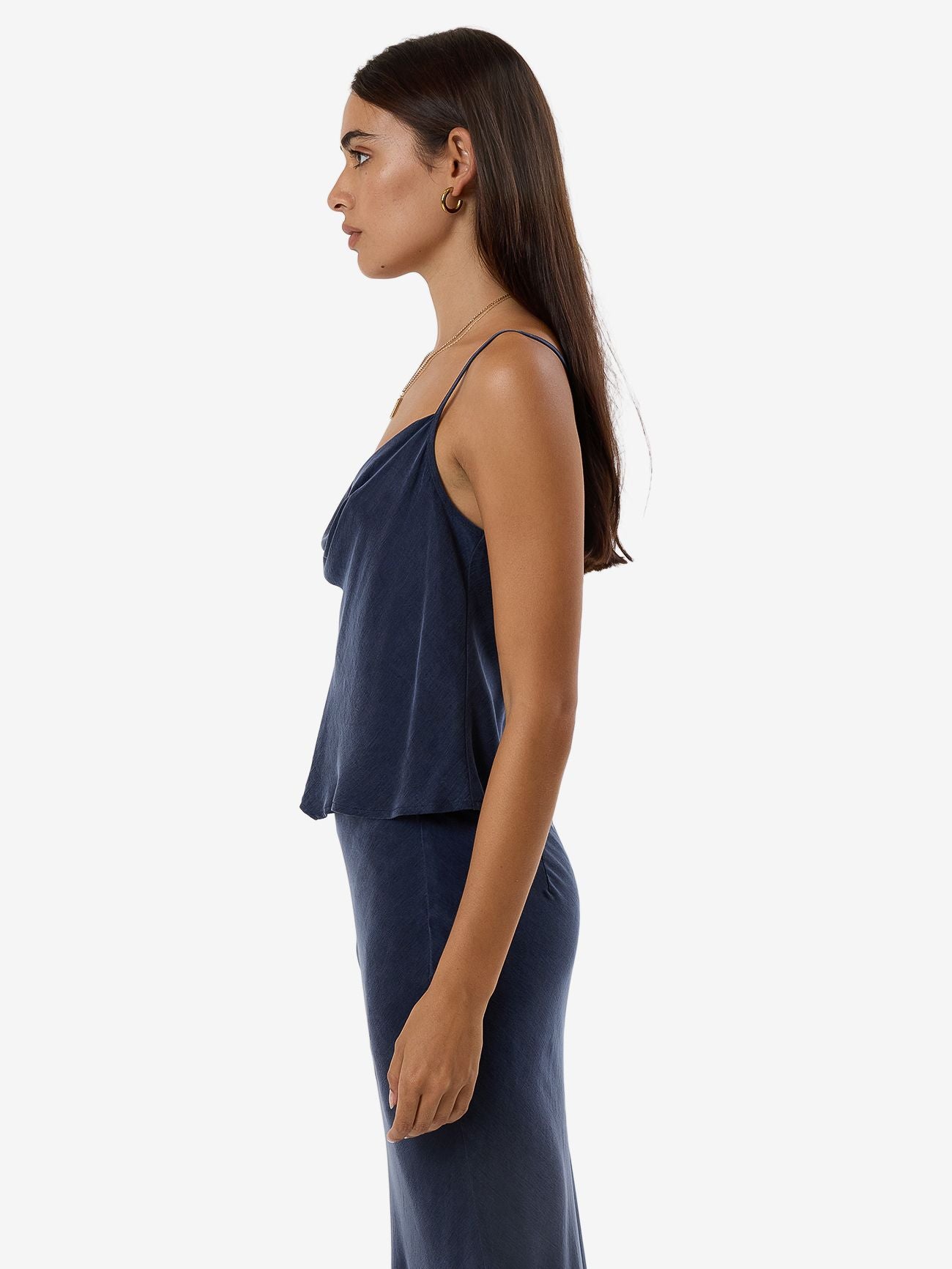 thrills - thea camisole - oxford blue