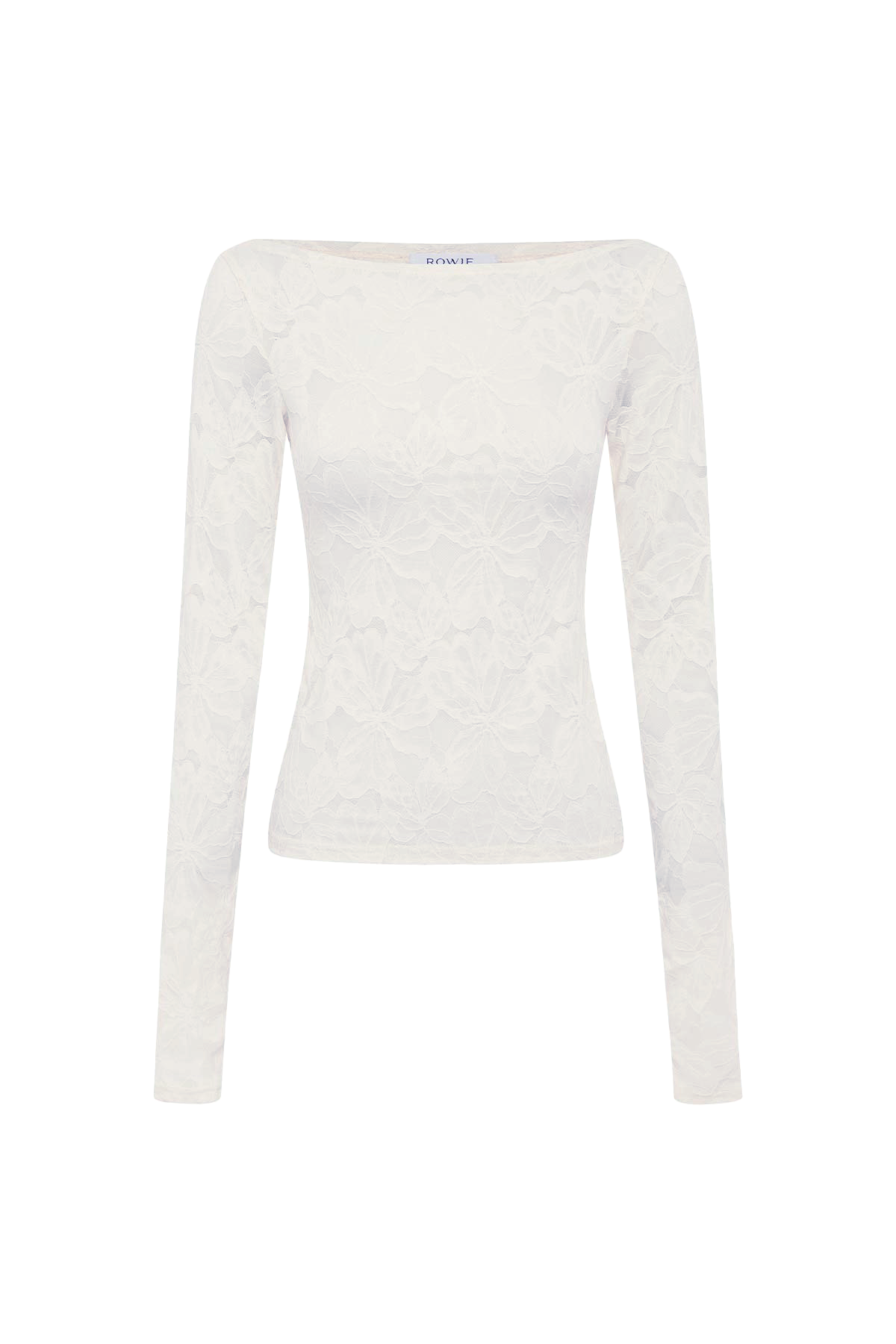rowie the label - samantha lace top - creme