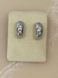 tlb house - nova earring - silver
