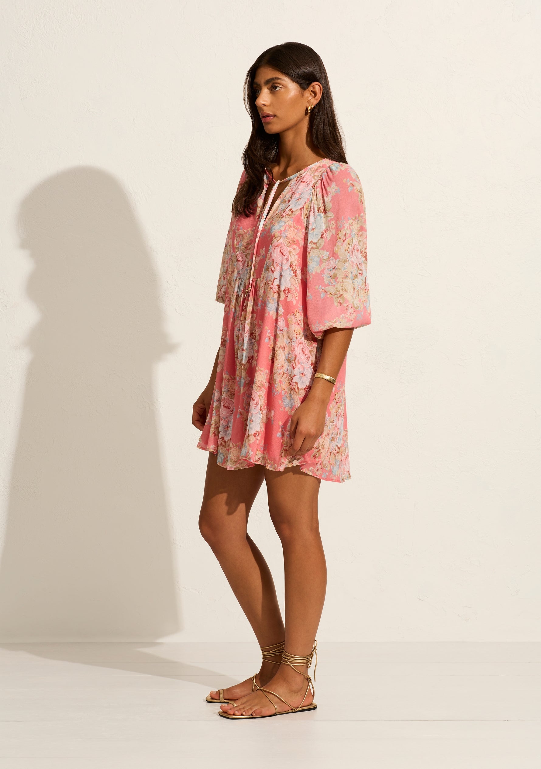 auguste - willow mini dress - rose pink