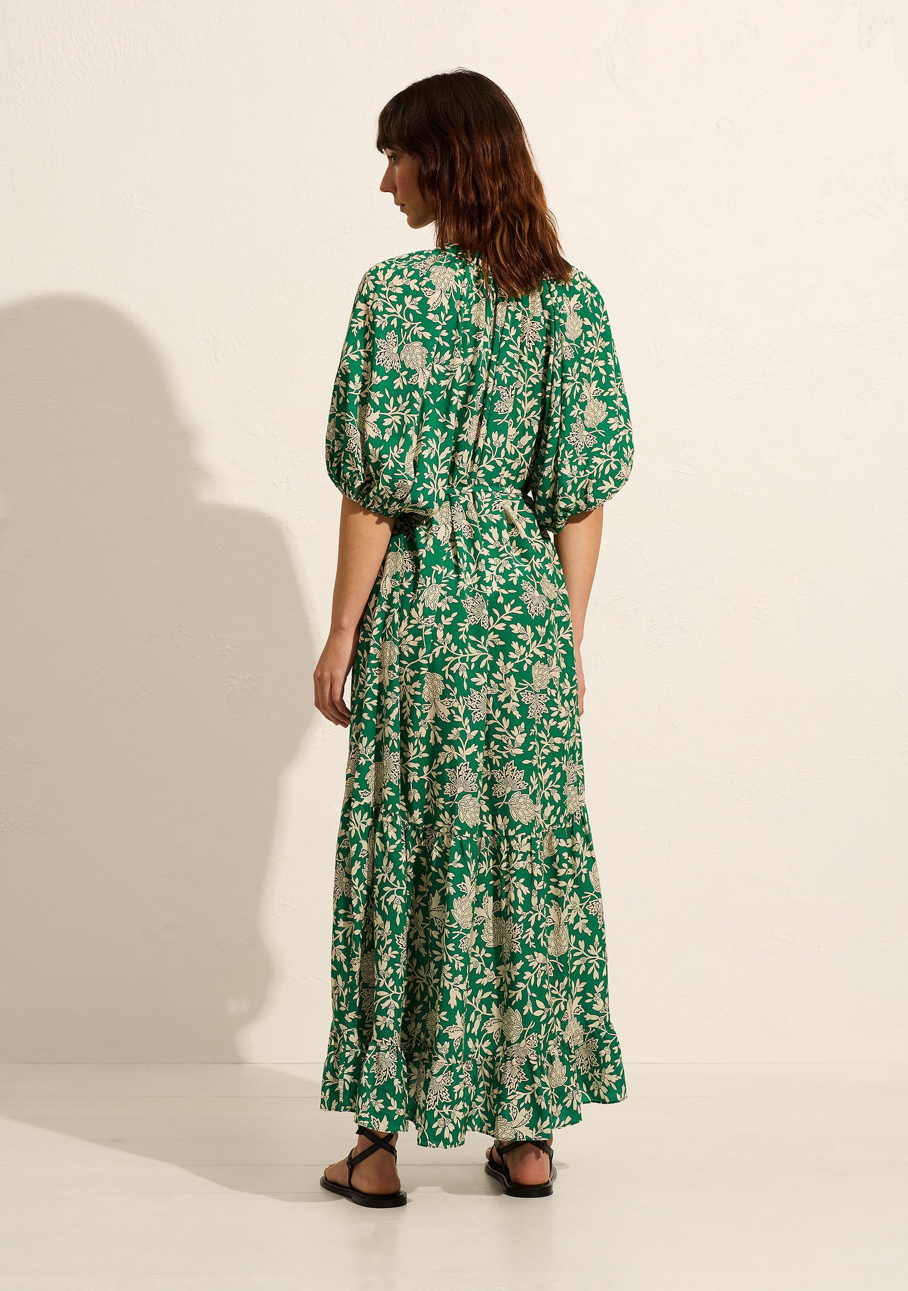 auguste - peyton maxi dress - apple green