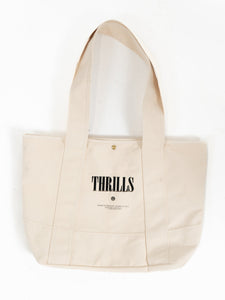 thrills - as you are tote bag - unbleached
