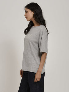 thrills - tranquillity box fit tee - grey marle