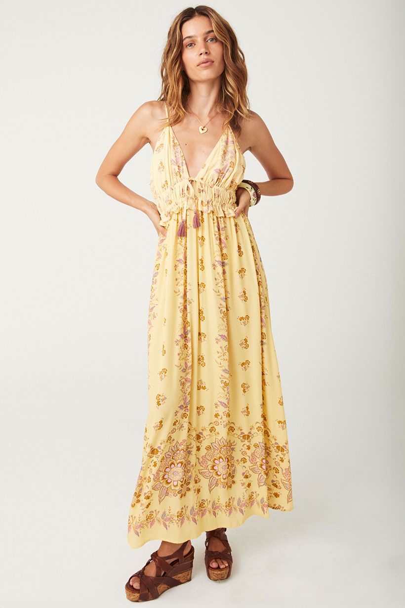 spell - rebel spirit soiree dress - daffodil