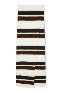 zulu & zephyr - earth stripe cotton blend knit skirt