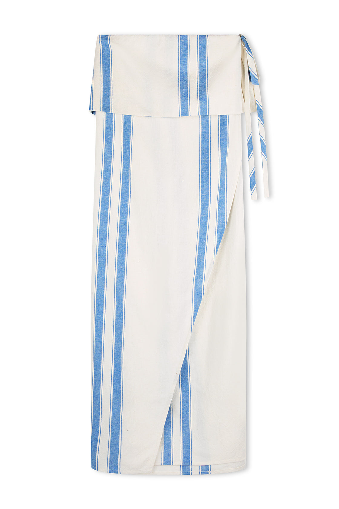 zulu & zephyr - organic cotton blend dress - marine stripe