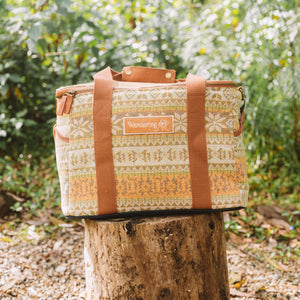 wandering folk - acacia cooler bag  - dusk