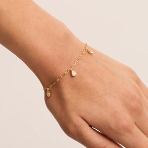 by charlotte - adored bracelet - gold