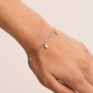 by charlotte - adored bracelet - silver