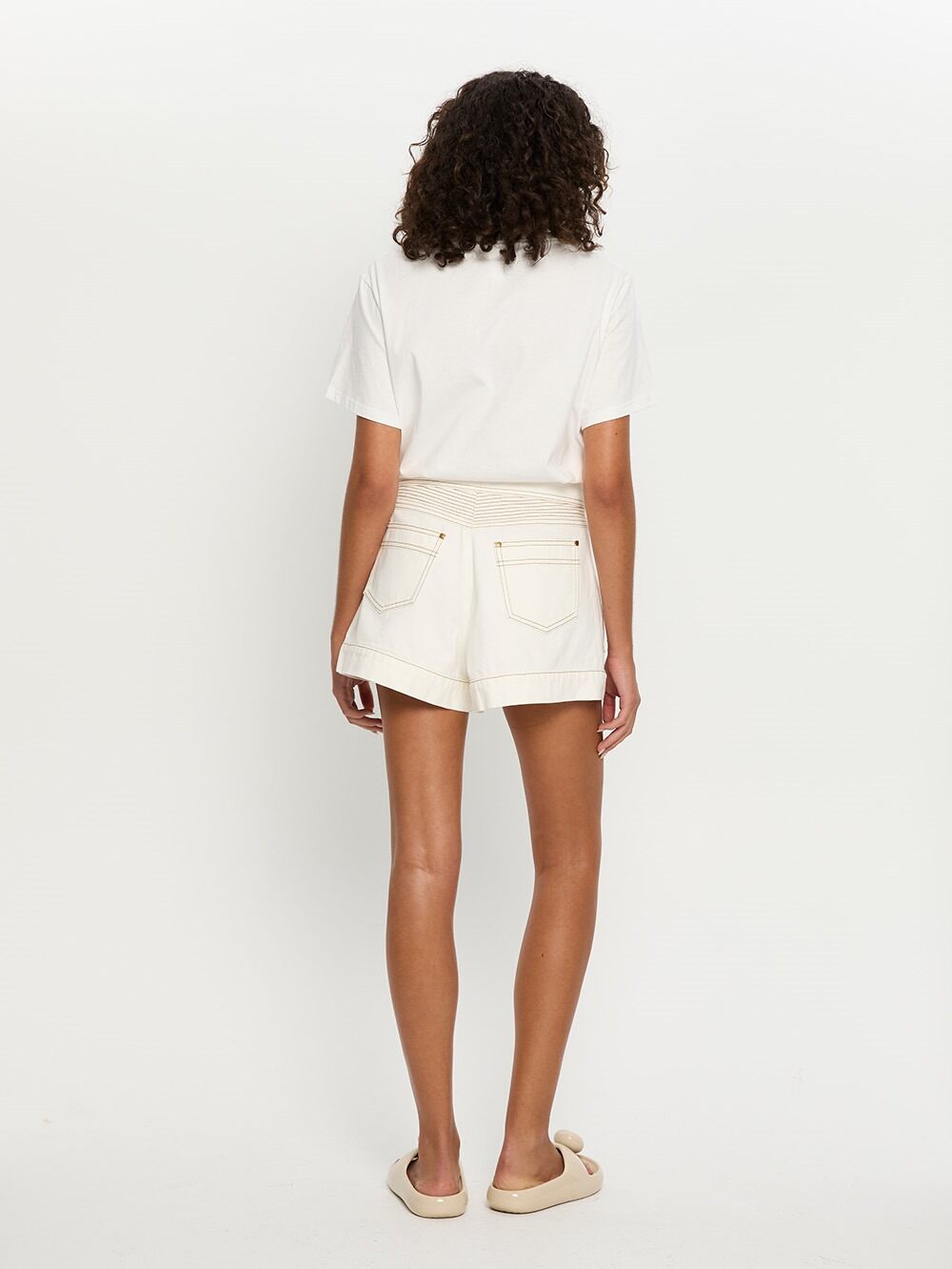 kivari - paloma short - white