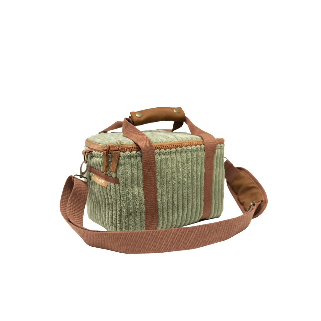 wandering folk - cord cooler bag mini - cactus