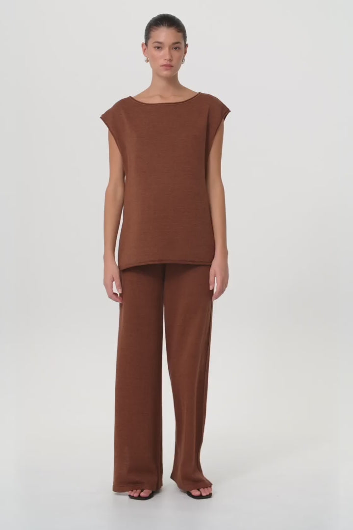 arcaa movement - poppy pant - clay