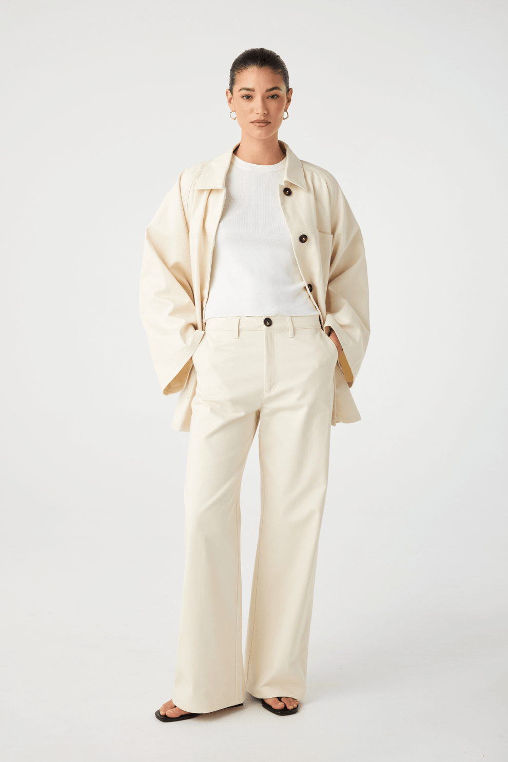 arcaa movement - alma pant - bone