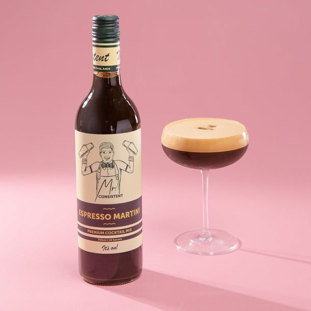 mr consistent - espresso martini mixer 750ml