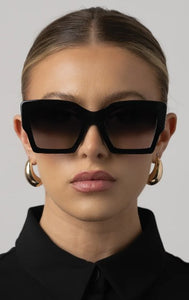 otra eyewear - pipa - black/smoke fade