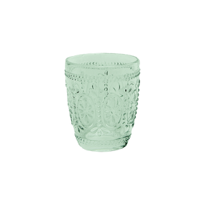 wandering folk - tumbler glass - set of 4 - peppermint