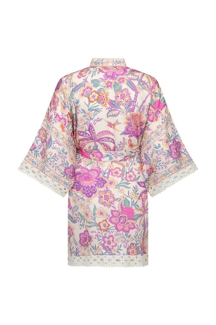 spell - mojave lily short robe - opal