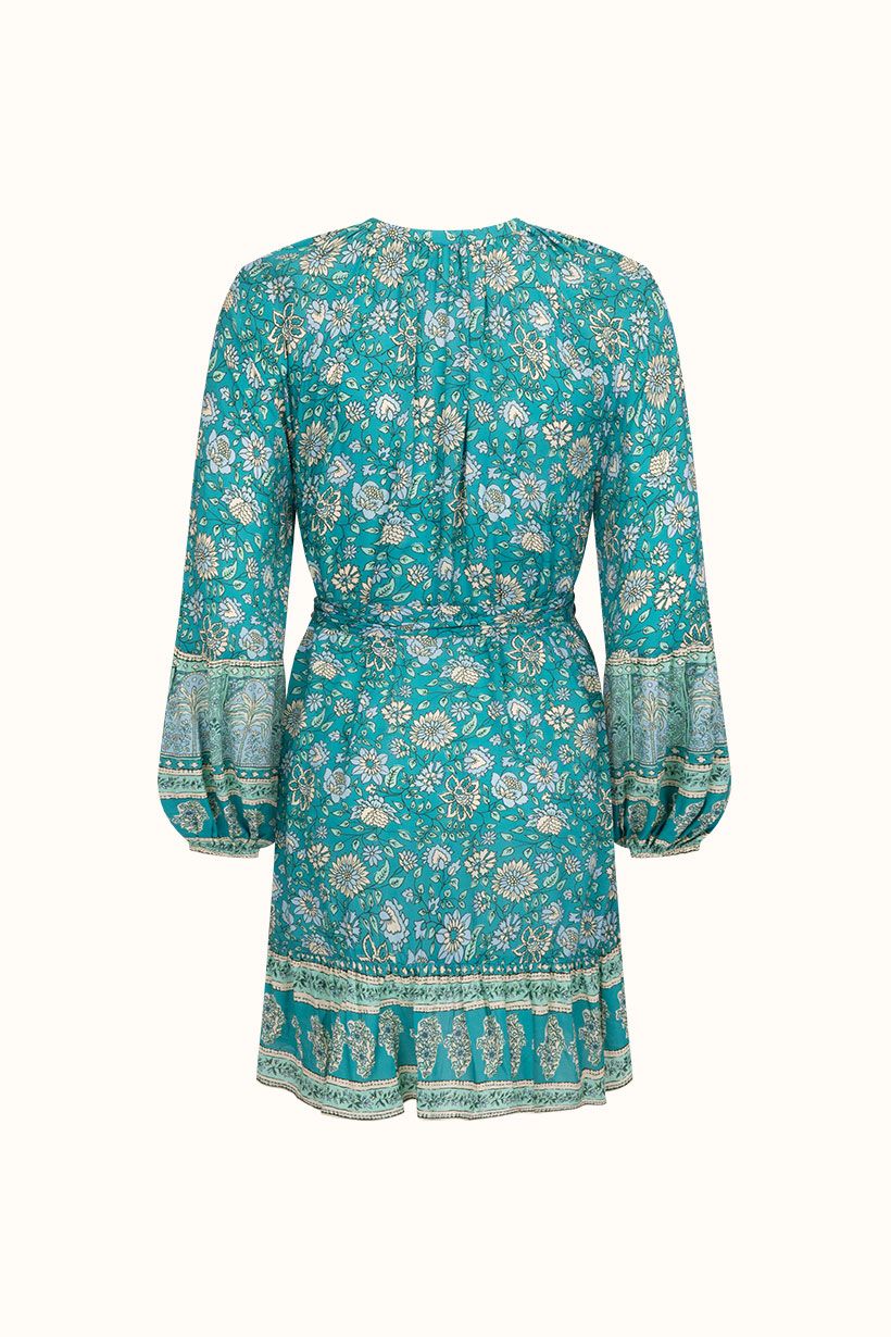 spell - elysian tunic dress - jade