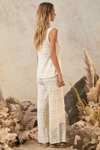 spell - siesta pant - white sand
