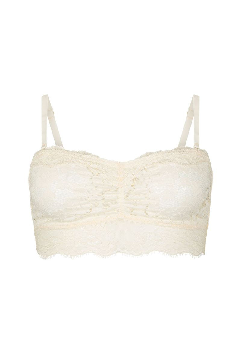 spell - free love lace bralette - vintage cream