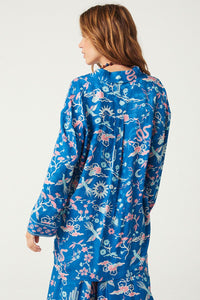 spell - desert bandita shirt - cobalt