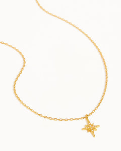 by charlotte - starlight necklace - gold