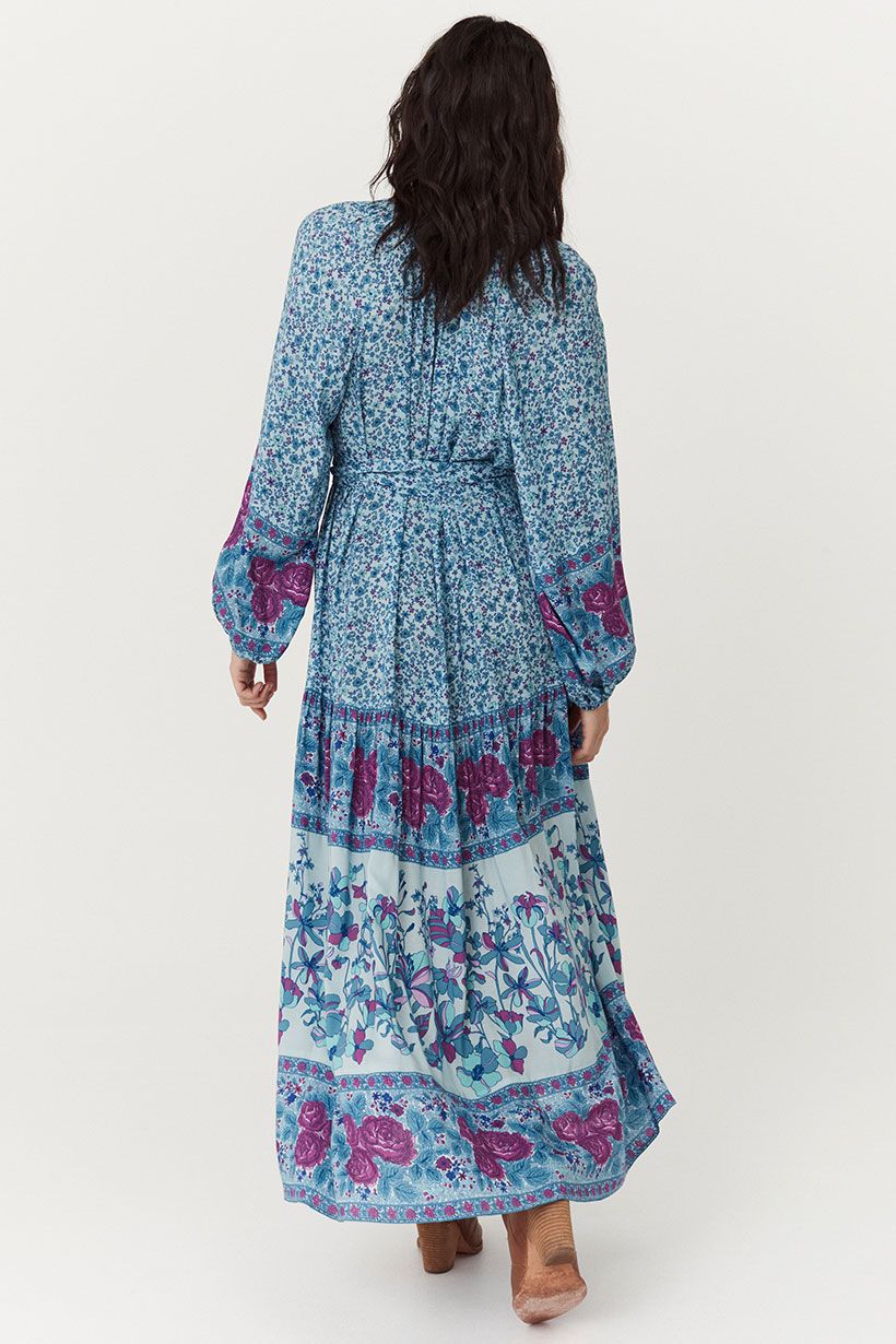 spell - love jetty gown - blue nirvana