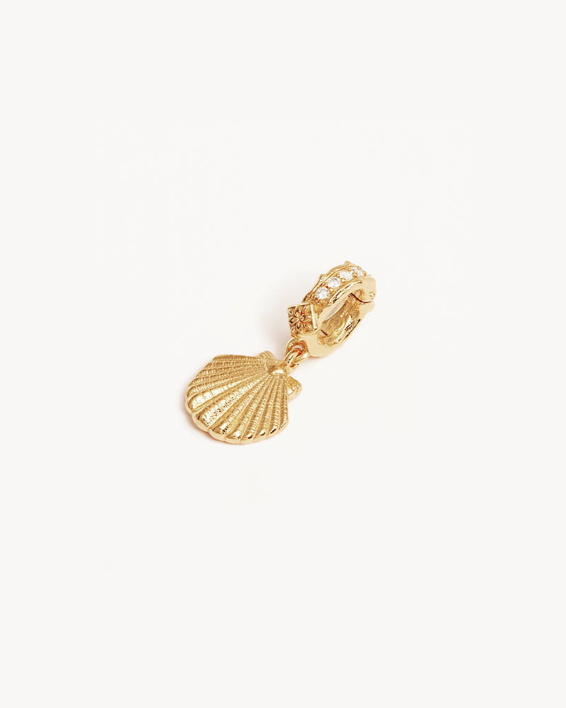 by charlotte - by the shore shell pendant - gold