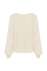 rowie the label - sonya knit jumper - creme