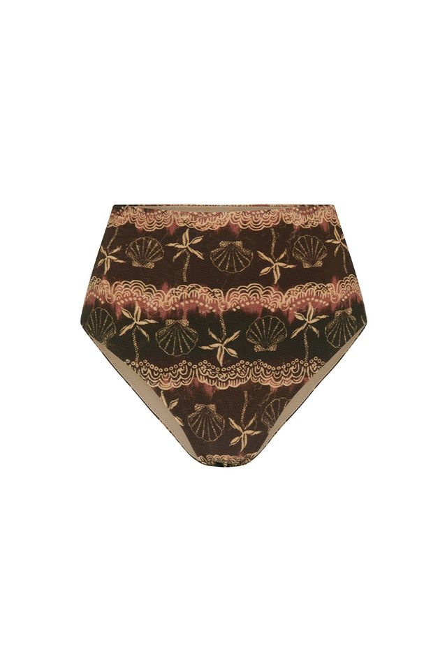 spell - mermaid cove high waisted pant - espresso