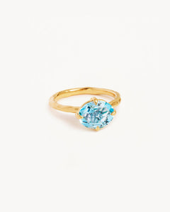 by charlotte - clarity ring - gold