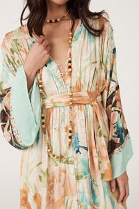 spell - painters garden gown - seafoam