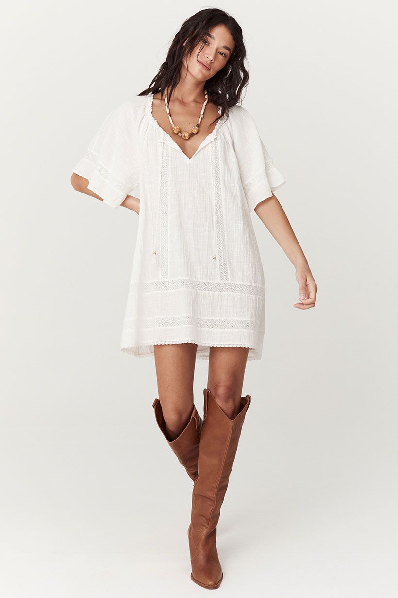 spell - serendipity lace mini dress - jasmine