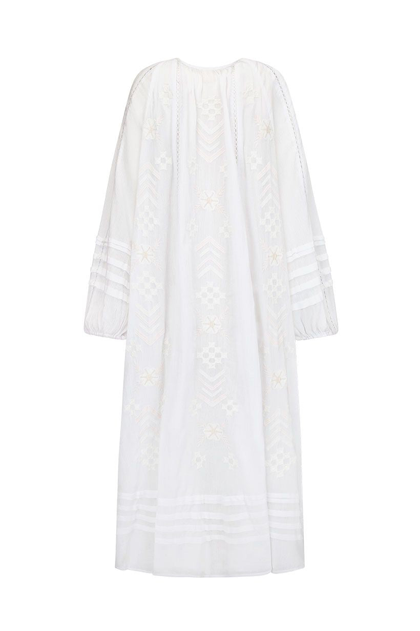 spell - sandbar gown - white