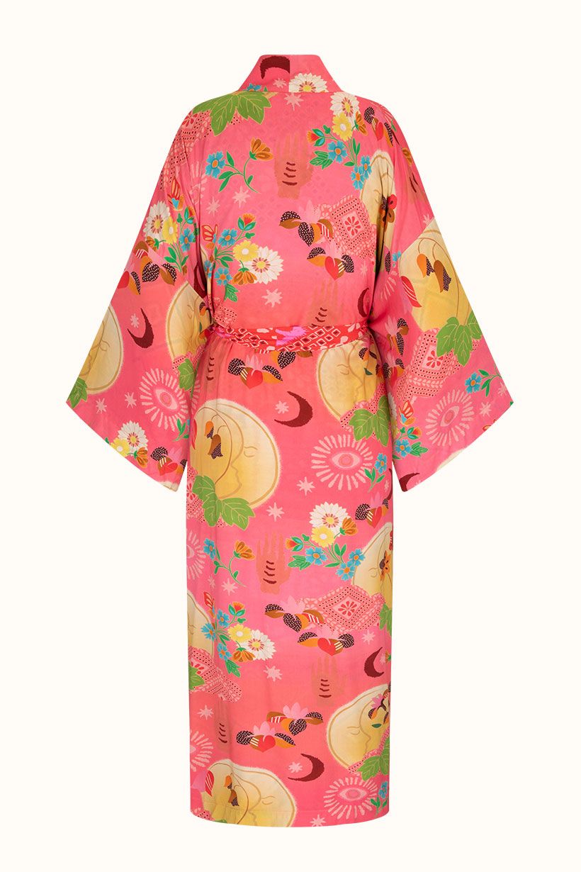 spell - libertine reversible robe - cayenne