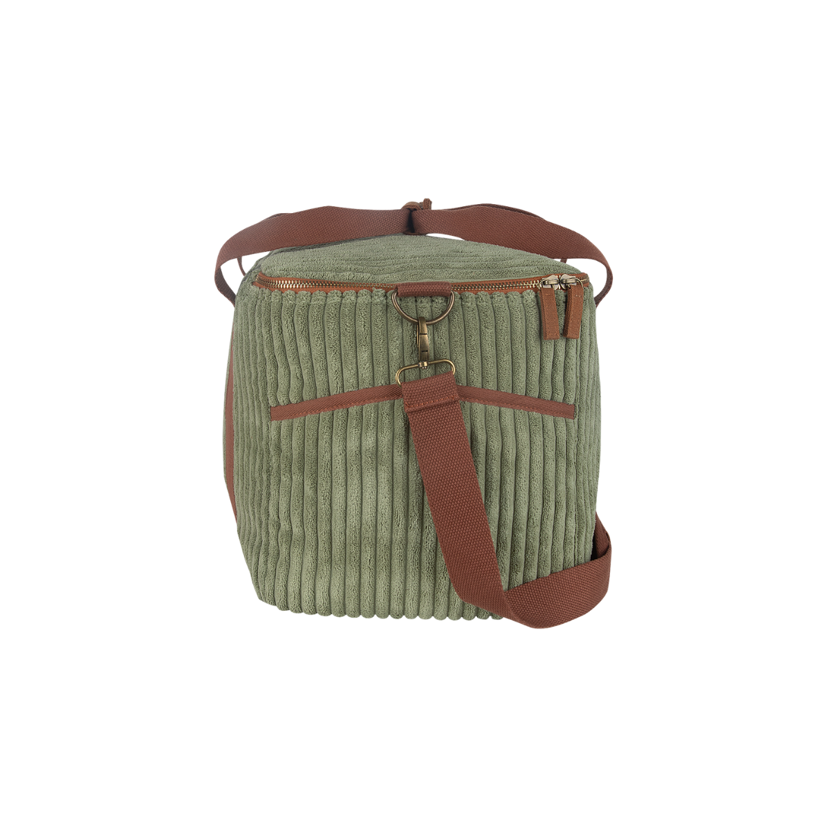 wandering folk - cord cooler bag - cactus