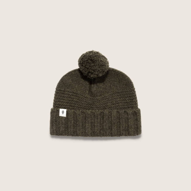 will and bear - tasman beanie -  moss