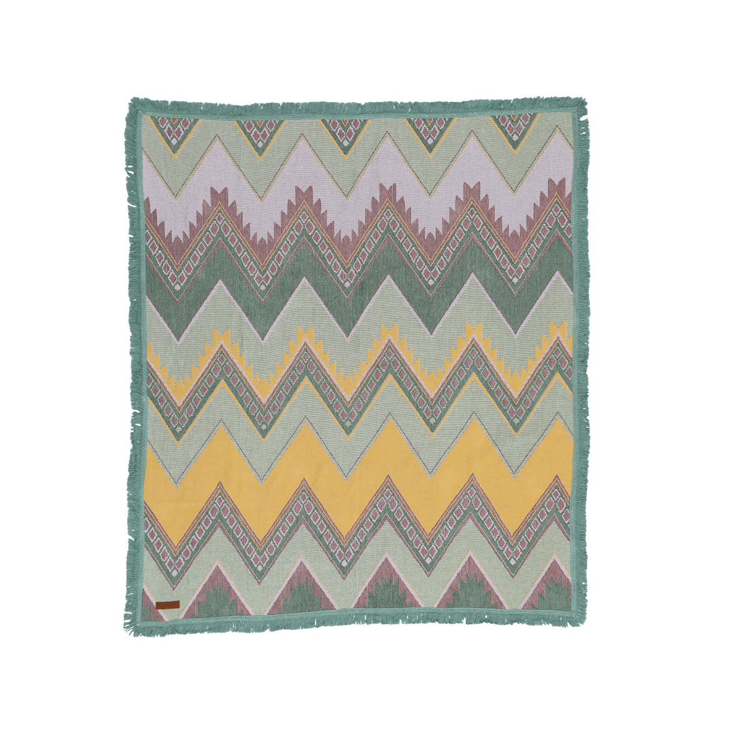 wandering folk - jagger throw - mint