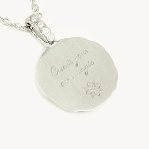 by charlotte - create magic necklace - silver