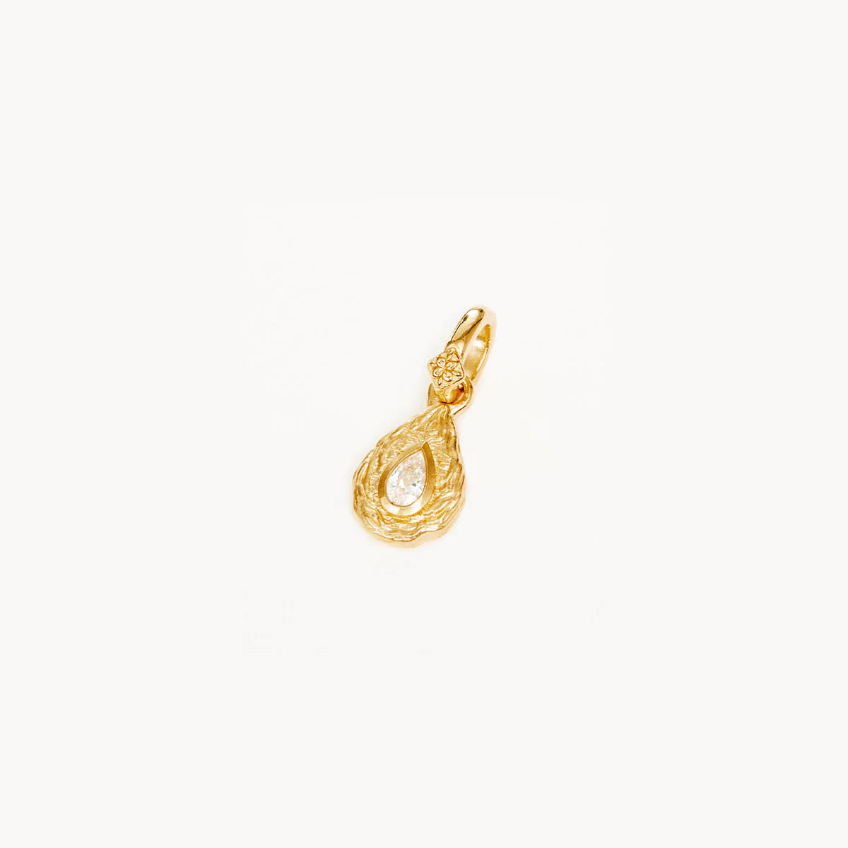 by charlotte - with love birthstone pendant - gold